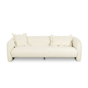 Lou - Performance Velvet Sofa - Cream - R&R Furniture Gallery (Fountain Valley, CA)