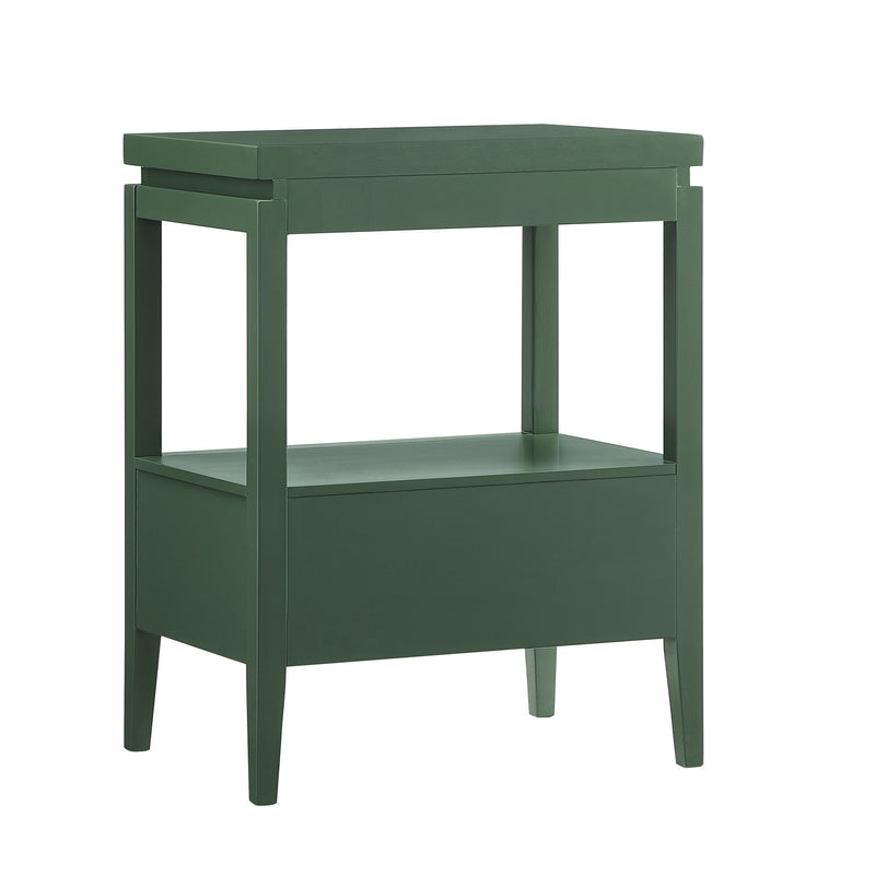 Olana -1 Drawer Nightstand With Floating Top Design