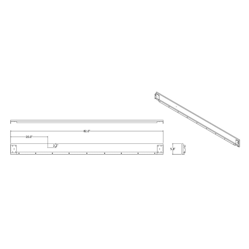 Adelaide - 5 Pieces With LED Set