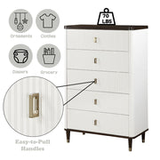 Carena - Chest - White & Brown - R&R Furniture Gallery (Fountain Valley, CA)