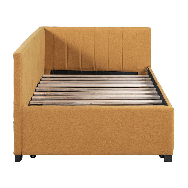 Upholstered Daybed, Sofa Bed Frame, No Box Spring Needed - R&R Furniture Gallery (Fountain Valley, CA)