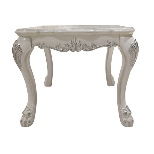 Dresden - End Table - Bone White - R&R Furniture Gallery (Fountain Valley, CA)