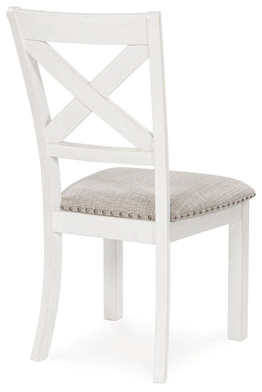 Robbinsdale - Dining Upholstered Side Chair (Set of 2) - Antique White - R&R Furniture Gallery (Fountain Valley, CA)