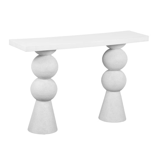 Lupita - Console Table - White - R&R Furniture Gallery (Fountain Valley, CA)