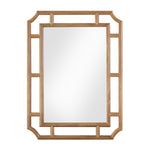 Cienna - Rattan Wall Mirror - Natural - R&R Furniture Gallery (Fountain Valley, CA)