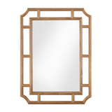 Cienna - Rattan Wall Mirror - Natural - R&R Furniture Gallery (Fountain Valley, CA)