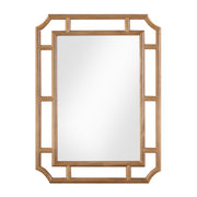 Cienna - Rattan Wall Mirror - Natural - R&R Furniture Gallery (Fountain Valley, CA)
