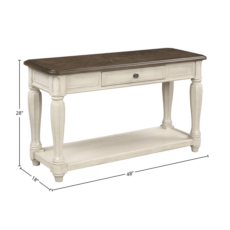 Classic Design Table With Storage - R&R Furniture Gallery (Fountain Valley, CA)
