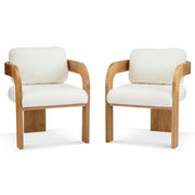 Dining Chairs With Pillow Back (Set of 2) - R&R Furniture Gallery (Fountain Valley, CA)