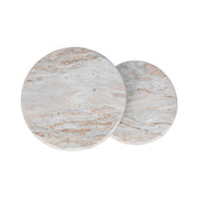 Huxley - Marble Round Accent Table - R&R Furniture Gallery (Fountain Valley, CA)