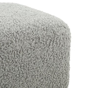 Contemporary Ottoman With Foam Cushion And Durable Upholstery - R&R Furniture Gallery (Fountain Valley, CA)