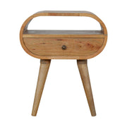 Circular Open Bedside Nightstand - R&R Furniture Gallery (Fountain Valley, CA)