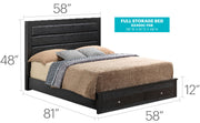 Elegant Storage Bed For Cozy Spaces - R&R Furniture Gallery (Fountain Valley, CA)
