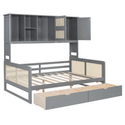Daybed And All In One Cabinet And Shelf - R&R Furniture Gallery (Fountain Valley, CA)