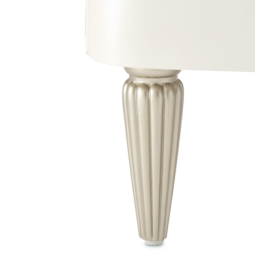 London Place - Display Cabinet - Creamy Pearl - R&R Furniture Gallery (Fountain Valley, CA)