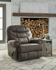 Camera Time - Zero Wall Recliner - Gunmetal - R&R Furniture Gallery (Fountain Valley, CA)