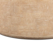Surraya - Concrete Rounded Coffee Table - R&R Furniture Gallery (Fountain Valley, CA)