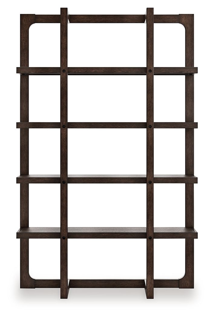 Breckington - Bookcase - Dark Brown - R&R Furniture Gallery (Fountain Valley, CA)