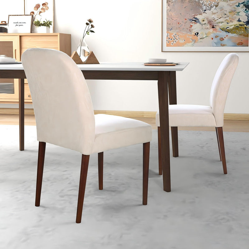 Capri - Dining Chair (Set of 2) - Beige - R&R Furniture Gallery (Fountain Valley, CA)