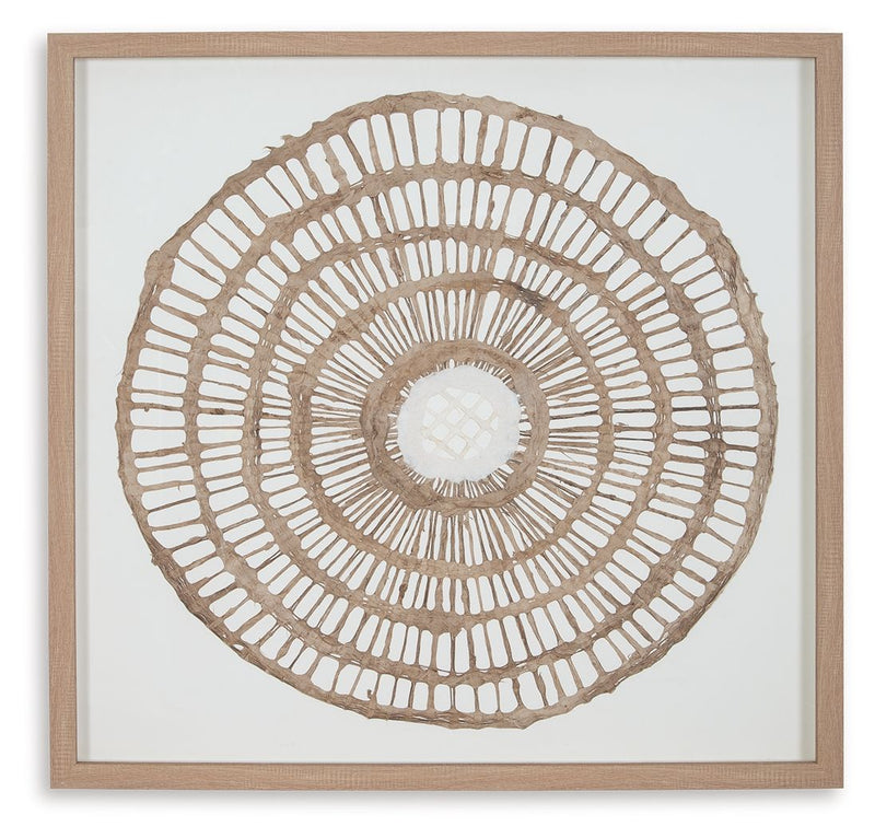 Brockham - Wall Decor - Brown - R&R Furniture Gallery (Fountain Valley, CA)