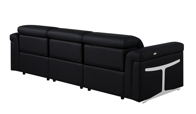 1126 - 3-Piece Modular Power Reclining Sofa In With 3 Power Recliners & Power Headrests