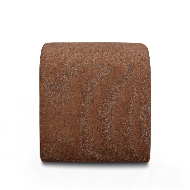 Desi - Woven Fabric Ottoman - R&R Furniture Gallery (Fountain Valley, CA)
