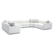 Perry - Modular Large U-Sectional - Cream - R&R Furniture Gallery (Fountain Valley, CA)