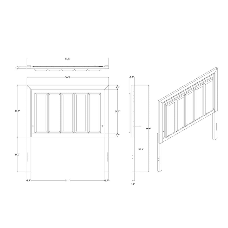 Skye - Bed Elegant Design - R&R Furniture Gallery (Fountain Valley, CA)