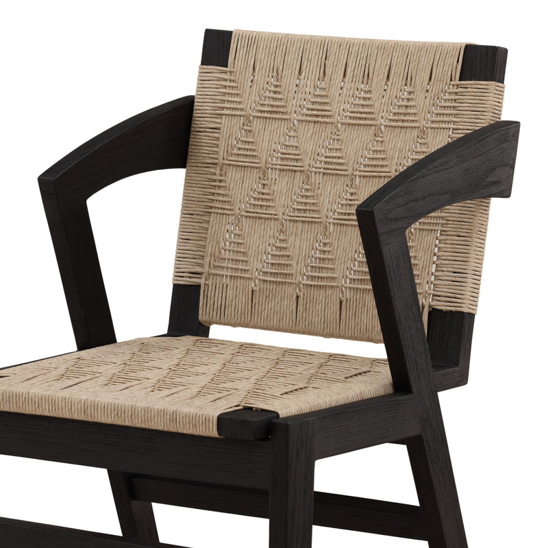 Deitra - Dining Chair - Sand And Black