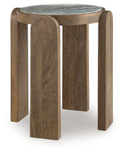 Gavrilley - Accent Table - Gray / White / Brown - R&R Furniture Gallery (Fountain Valley, CA)