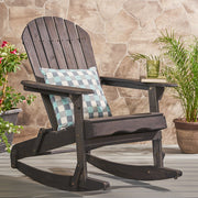 Outdoor Adirondack Rocking Chair With Hand Crafted Details - R&R Furniture Gallery (Fountain Valley, CA)