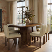 Gladyss - Oval Dining Table - R&R Furniture Gallery (Fountain Valley, CA)