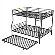 Steel construction bunk bed by DreamHaus featuring sturdy frames and two sleeping levels in a modern bedroom setting.