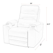 Nexus - Power Zero Gravity Recliner - R&R Furniture Gallery (Fountain Valley, CA)