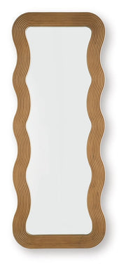 Ellisonville - Floor Mirror - Brown - R&R Furniture Gallery (Fountain Valley, CA)
