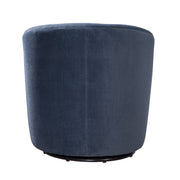 Oaklynn - Barrel Style Swivel Accent Chair - R&R Furniture Gallery (Fountain Valley, CA)