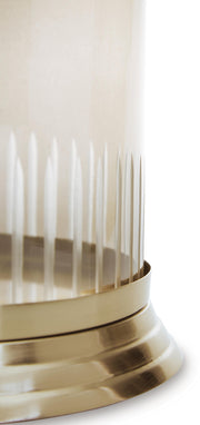 Aavinson candle holder from Signature Design by Ashley, featuring a sleek, modern design perfect for decorative candle displays.
