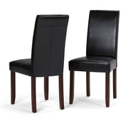 Acadian - Upholstered Parson Dining Chair (Set of 2) - R&R Furniture Gallery (Fountain Valley, CA)