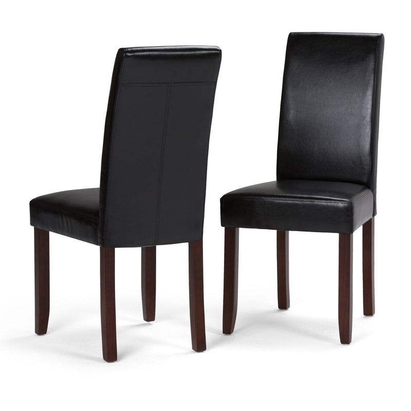 Acadian - Upholstered Parson Dining Chair (Set of 2) - R&R Furniture Gallery (Fountain Valley, CA)