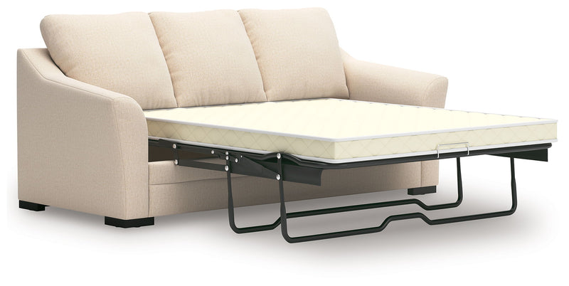 Lango - Queen Sofa Chaise Sleeper - Jute - R&R Furniture Gallery (Fountain Valley, CA)