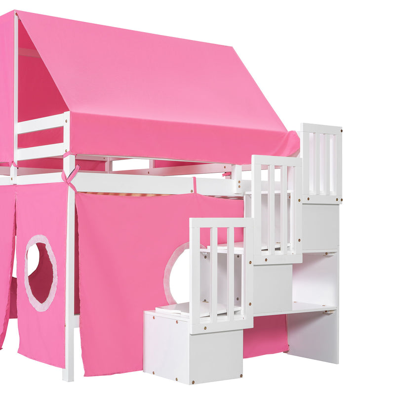 Loft Bed With Tent And Tower - R&R Furniture Gallery (Fountain Valley, CA)