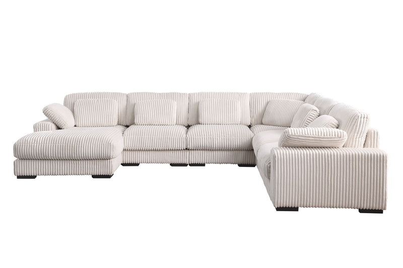Nadine - Modular Corner Sectional Sofa With Left Facing Chaise - R&R Furniture Gallery (Fountain Valley, CA)