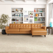 Allison - Mid-Century Modern Sectional Sofa Chaise - R&R Furniture Gallery (Fountain Valley, CA)