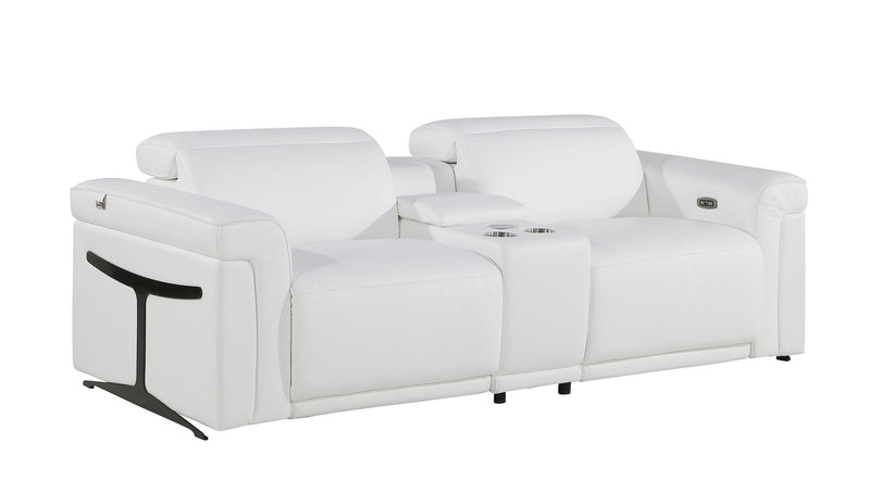1126 - 6-Piece Modular Power Reclining Sofa, Loveseat & Chair Set In With 5 Power Recliners & Power Headrests