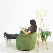 Renee - Swivel Chair - Green - R&R Furniture Gallery (Fountain Valley, CA)