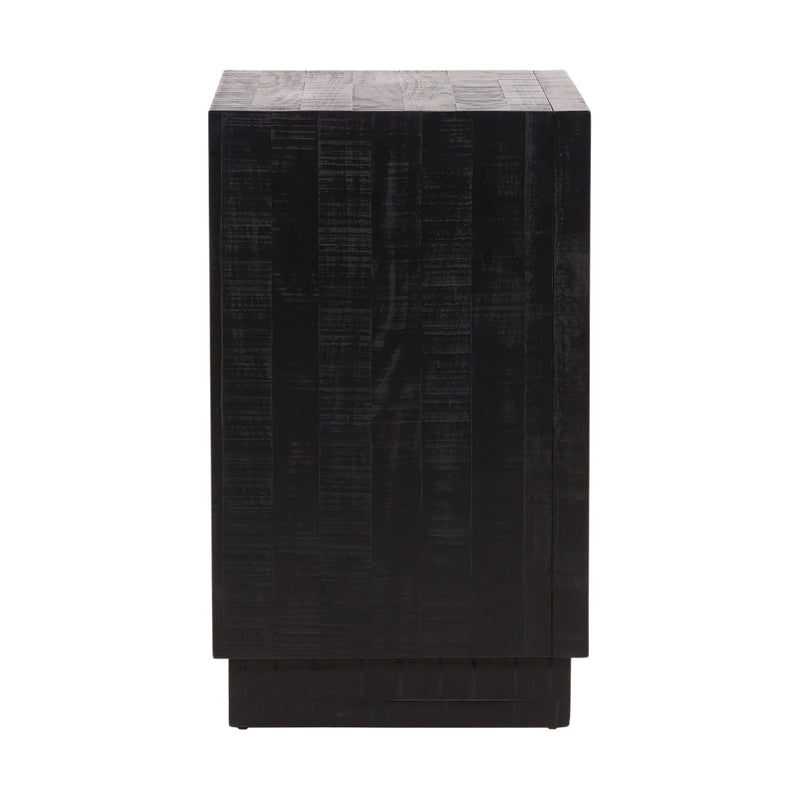 Humphreys - Nightstand - Black And Antique Nickel