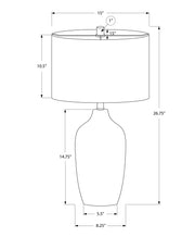 Lighting, Table Lamp, Ceramic, Resin, Contemporary - Gray - R&R Furniture Gallery (Fountain Valley, CA)