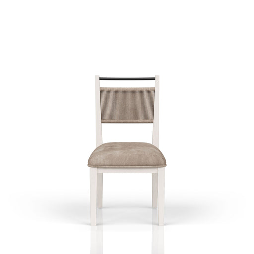 Rope Back Chair - Beige / Carmel - R&R Furniture Gallery (Fountain Valley, CA)