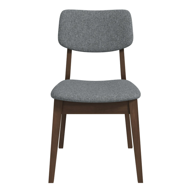 Carlos - Solid Back Side Chair (Set of 2) - R&R Furniture Gallery (Fountain Valley, CA)