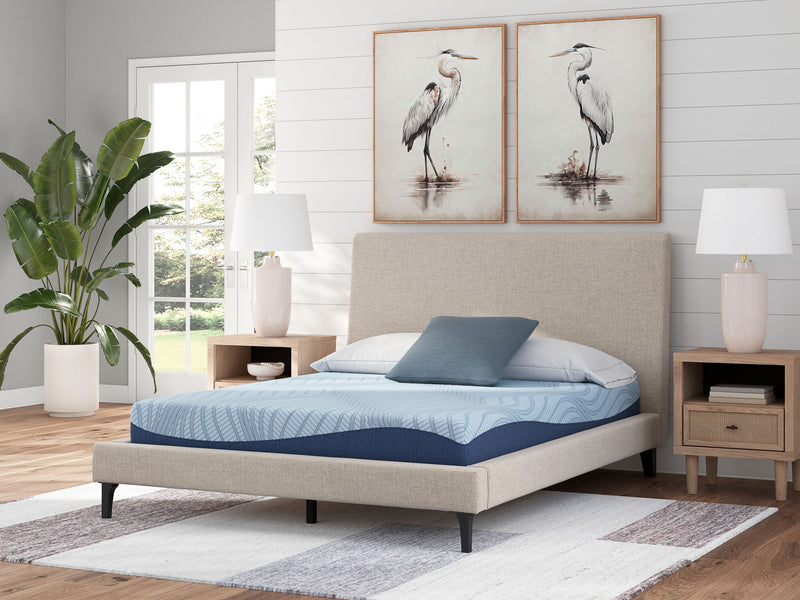 Sierra Sleep® Peak 2.0 8-inch memory foam mattress with plush surface and supportive foam layers for comfortable sleep.